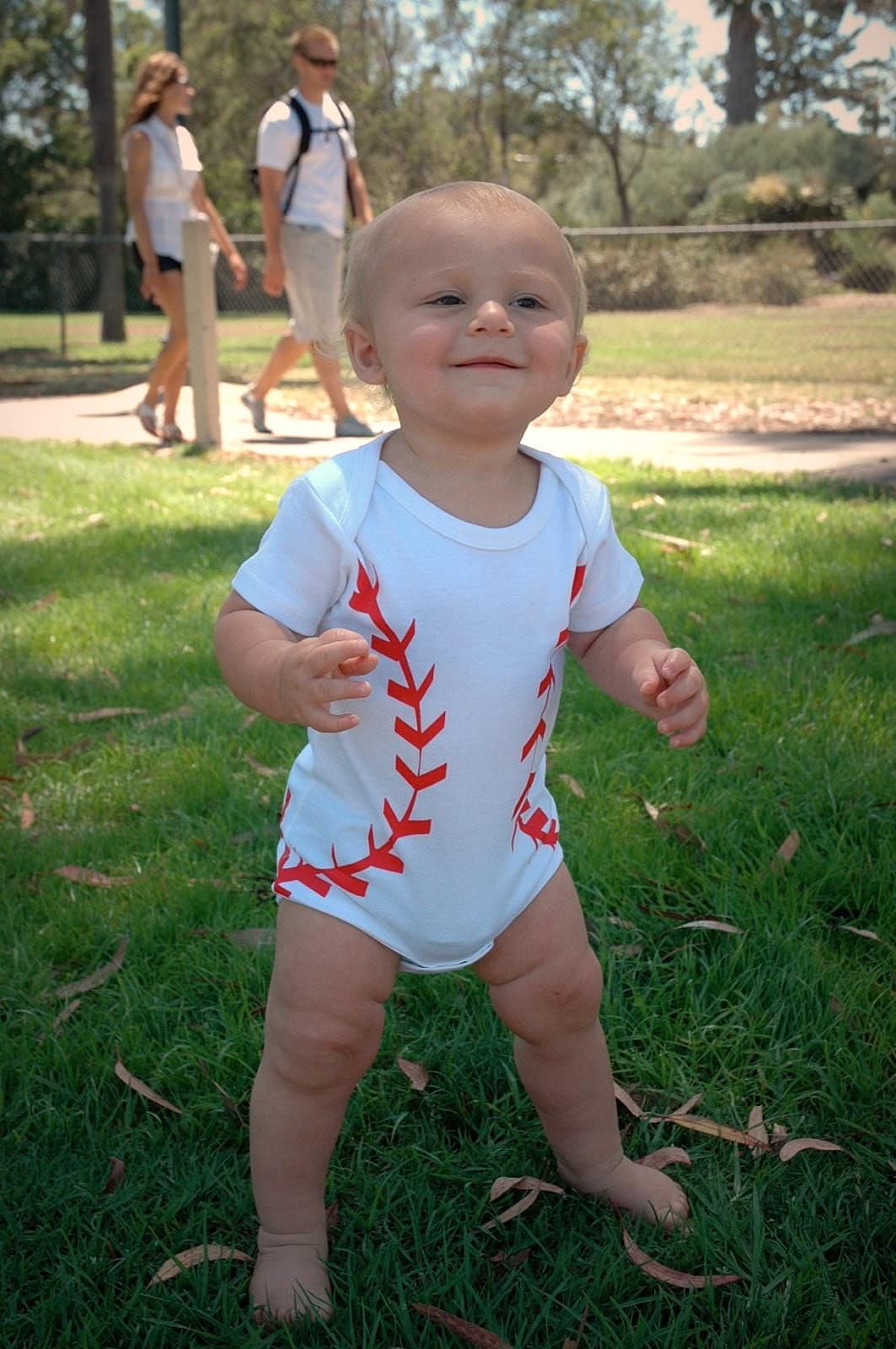 Baseball Onesie