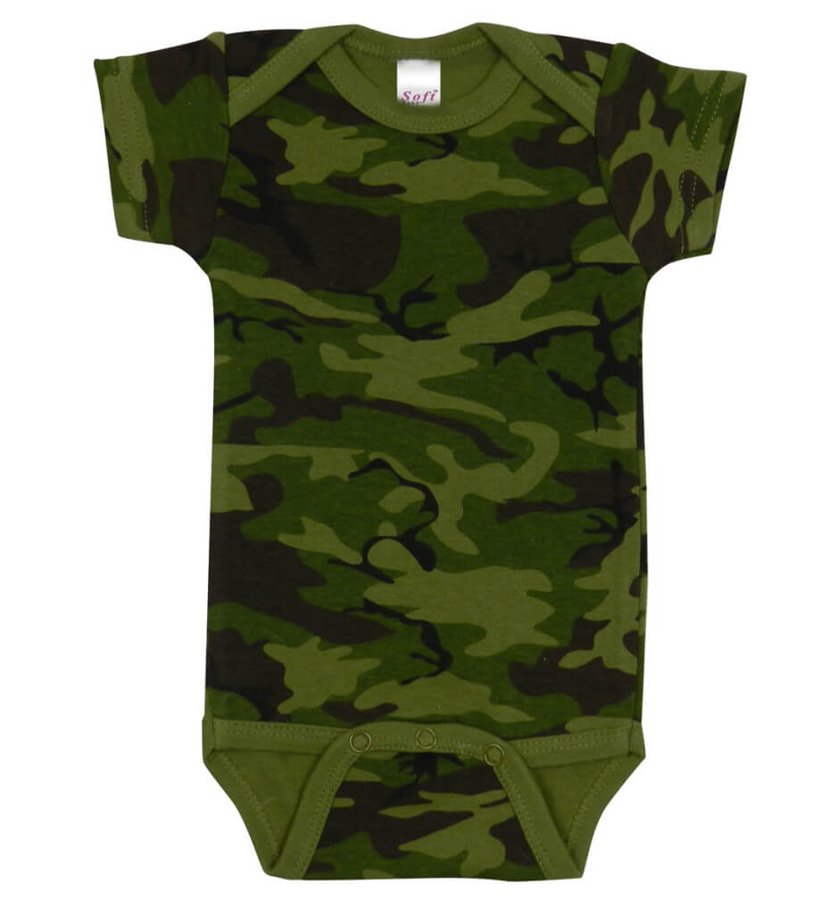 Green Camo Onesies